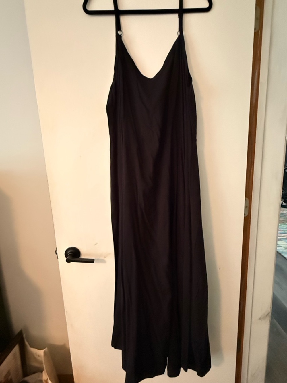 torrid Black Maxi Challis Trapeze Dress